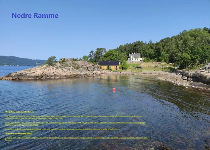 Edvard Munch's Sanctuary - Quiet, But Not So Far From Oslo Дом отдыха Vestby (Akershus)